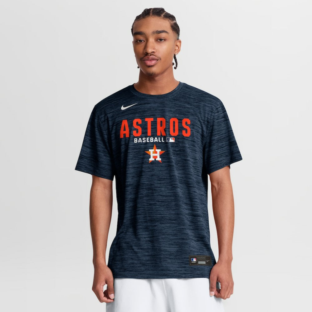 Houston Astros Authentic Collection Velocity Dri-FIT T-Shirt Navy | Nike