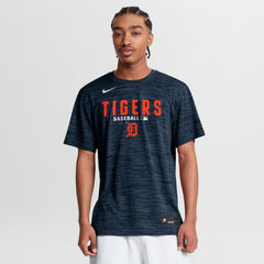 Detroit Tigers Authentic Collection Velocity Dri-FIT T-Shirt Navy | Nike