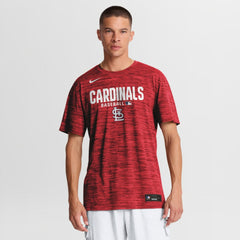 St. Louis Cardinals Authentic Collection Velocity Dri-FIT T-Shirt Red | Nike