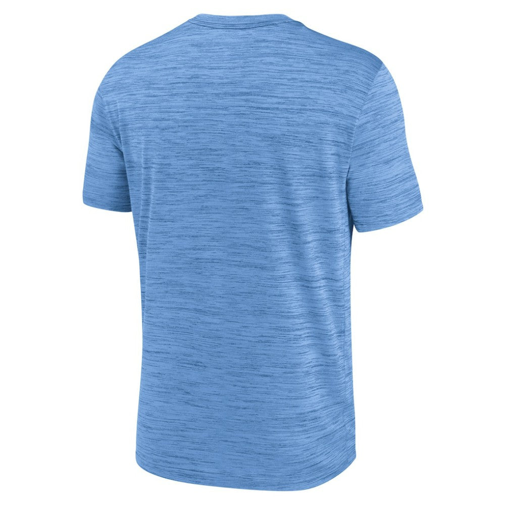 Chicago Cubs Authentic Collection Velocity Dri-FIT T-Shirt Light Blue | Nike