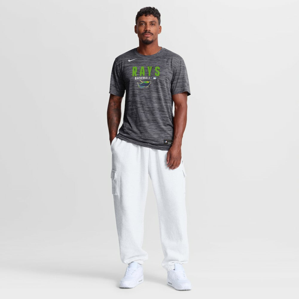 Tampa Bay Rays Authentic Collection Velocity Dri-FIT T-Shirt Black | Nike