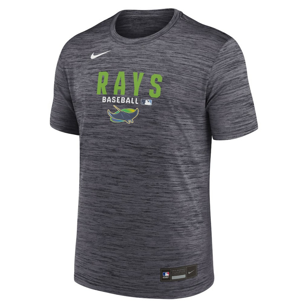 Tampa Bay Rays Authentic Collection Velocity Dri-FIT T-Shirt Black | Nike