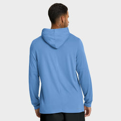 Philadelphia Phillies Authentic Collection Dri-FIT Long Sleeve Hooded T-Shirt Light Blue | Nike