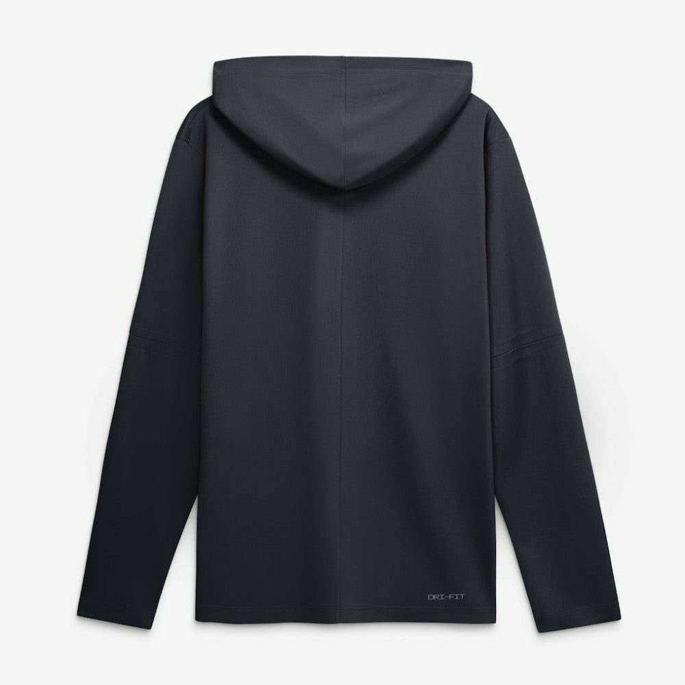 New York Yankees Authentic Collection Dri-FIT Long Sleeve Hooded T-Shirt Navy | Nike