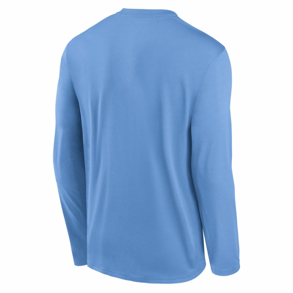 Chicago Cubs Authentic Collection Legend Dri-FIT Long Sleeve T-Shirt Light Blue | Nike