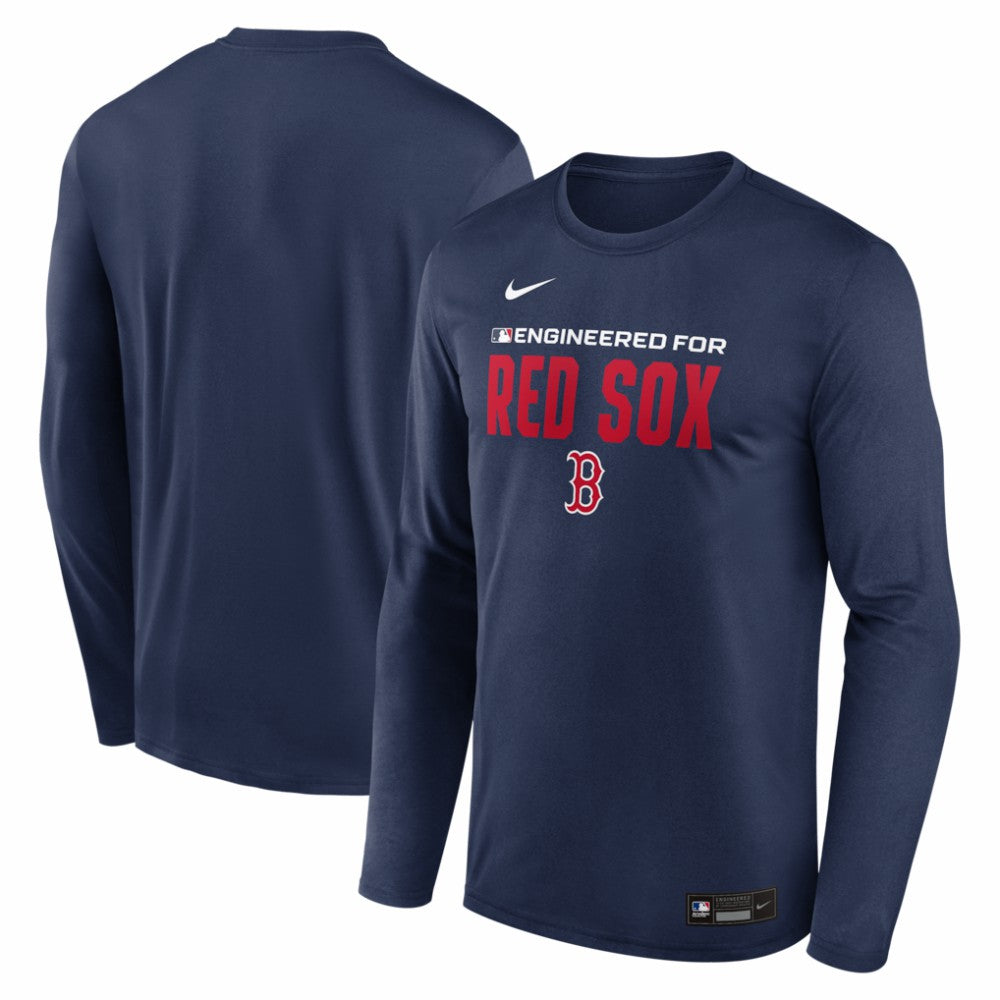 Boston Red Sox Authentic Collection Legend Dri-FIT Long Sleeve T-Shirt Navy | Nike