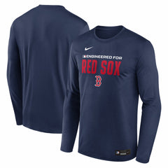 Boston Red Sox Authentic Collection Legend Dri-FIT Long Sleeve T-Shirt Navy | Nike