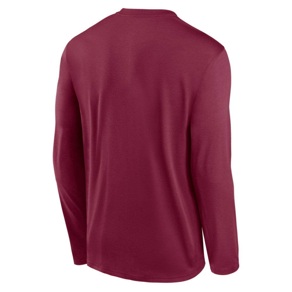 Philadelphia Phillies Authentic Collection Legend Dri-FIT Long Sleeve T-Shirt Burgundy | Nike