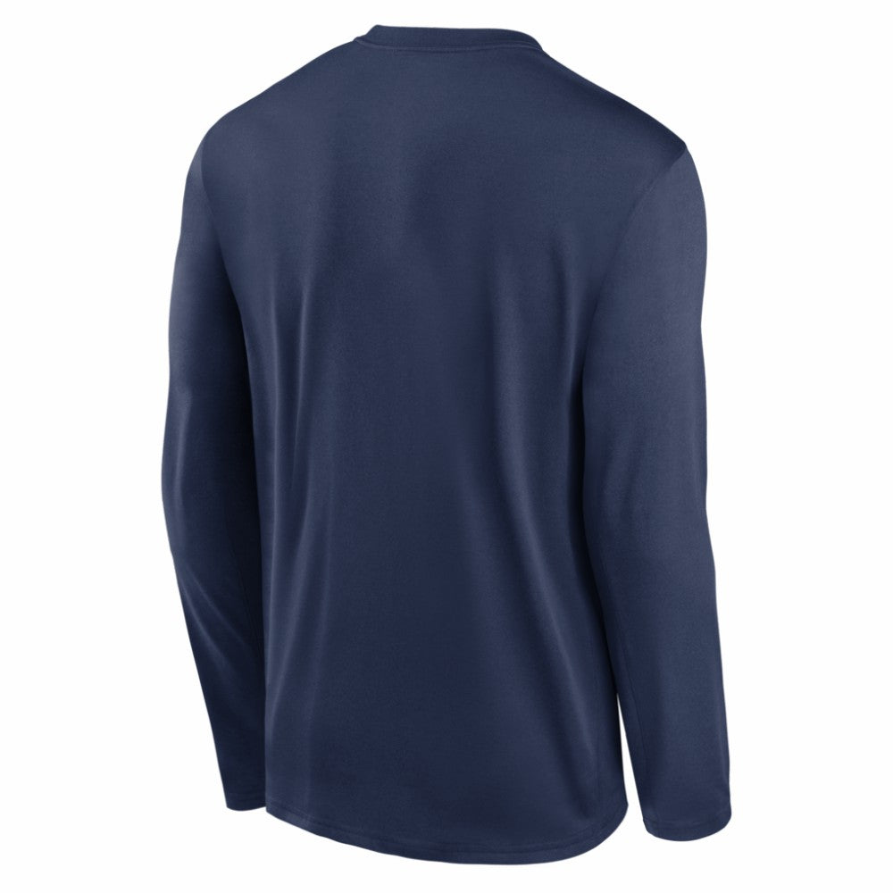 Seattle Mariners Authentic Collection Legend Dri-FIT Long Sleeve T-Shirt Navy | Nike