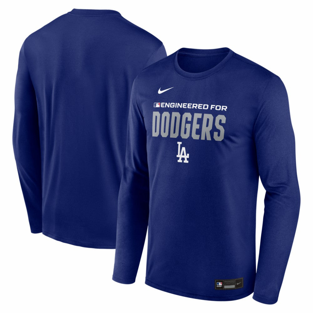 Los Angeles Dodgers Authentic Collection Legend Dri-FIT Long Sleeve T-Shirt Royal | Nike