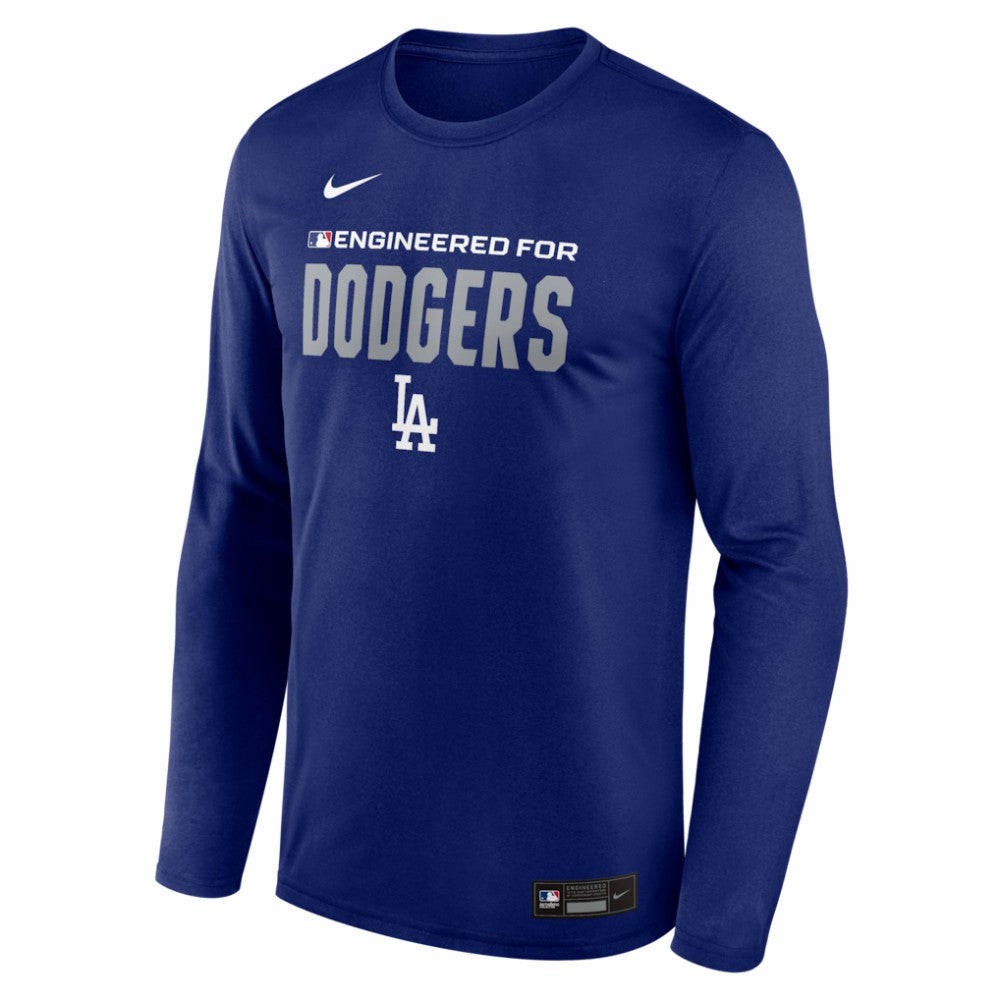 Los Angeles Dodgers Authentic Collection Legend Dri-FIT Long Sleeve T-Shirt Royal | Nike