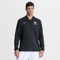 New York Yankees Authentic Collection Dri-FIT Raglan Half-Zip Pullover Navy | Nike