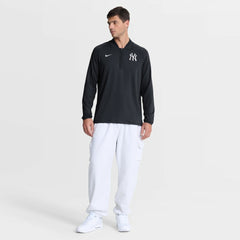 New York Yankees Authentic Collection Dri-FIT Raglan Half-Zip Pullover Navy | Nike