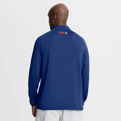 New York Mets Authentic Collection Dri-FIT Raglan Half-Zip Pullover Royal | Nike