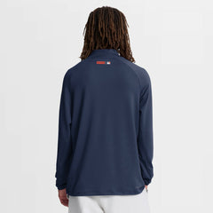 Houston Astros Authentic Collection Dri-FIT Raglan Half-Zip Pullover Navy | Nike