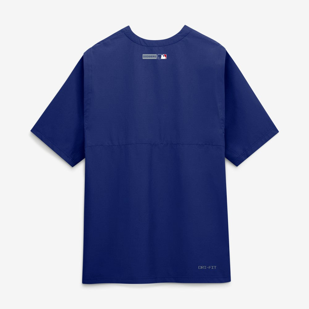 Los Angeles Dodgers Authentic Collection Dri-FIT Quarter-Zip Windshirt Royal | Nike