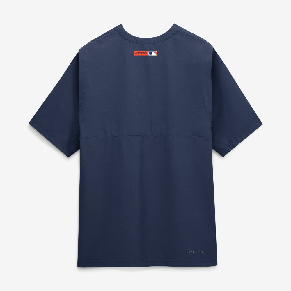 Houston Astros Authentic Collection Dri-FIT Quarter-Zip Windshirt Navy | Nike