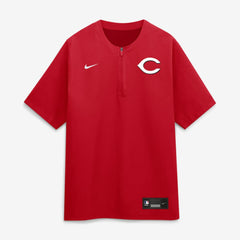 Cincinnati Reds Authentic Collection Dri-FIT Quarter-Zip Windshirt Red | Nike