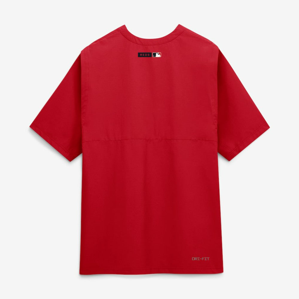Cincinnati Reds Authentic Collection Dri-FIT Quarter-Zip Windshirt Red | Nike