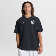 New York Yankees Authentic Collection Dri-FIT Quarter-Zip Windshirt Navy | Nike