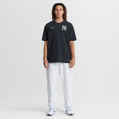 New York Yankees Authentic Collection Dri-FIT Quarter-Zip Windshirt Navy | Nike