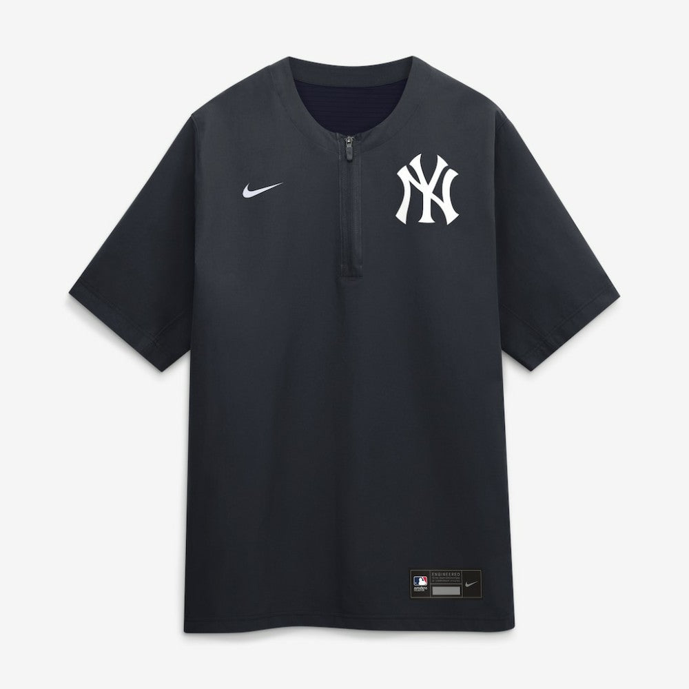 New York Yankees Authentic Collection Dri-FIT Quarter-Zip Windshirt Navy | Nike