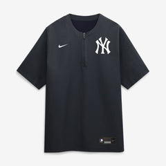 New York Yankees Authentic Collection Dri-FIT Quarter-Zip Windshirt Navy | Nike