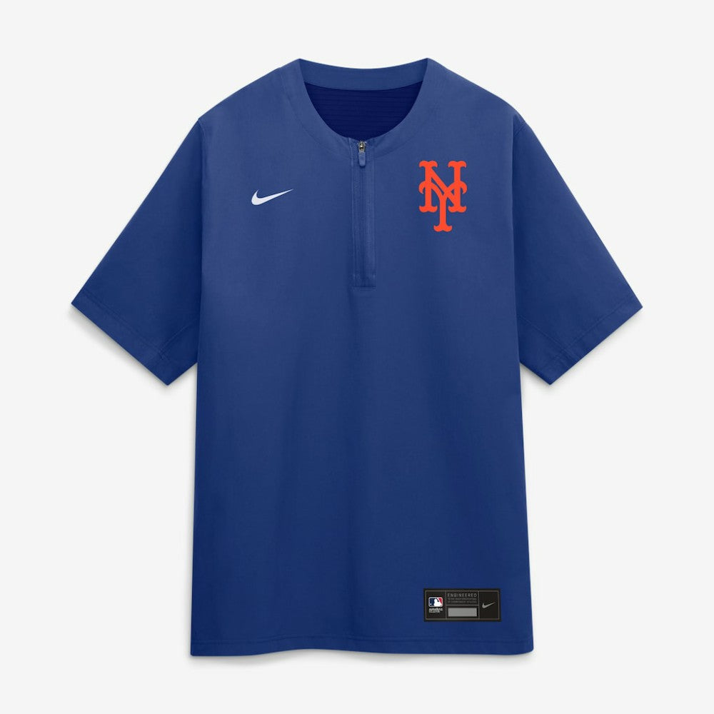 New York Mets Authentic Collection Dri-FIT Quarter-Zip Windshirt Royal | Nike