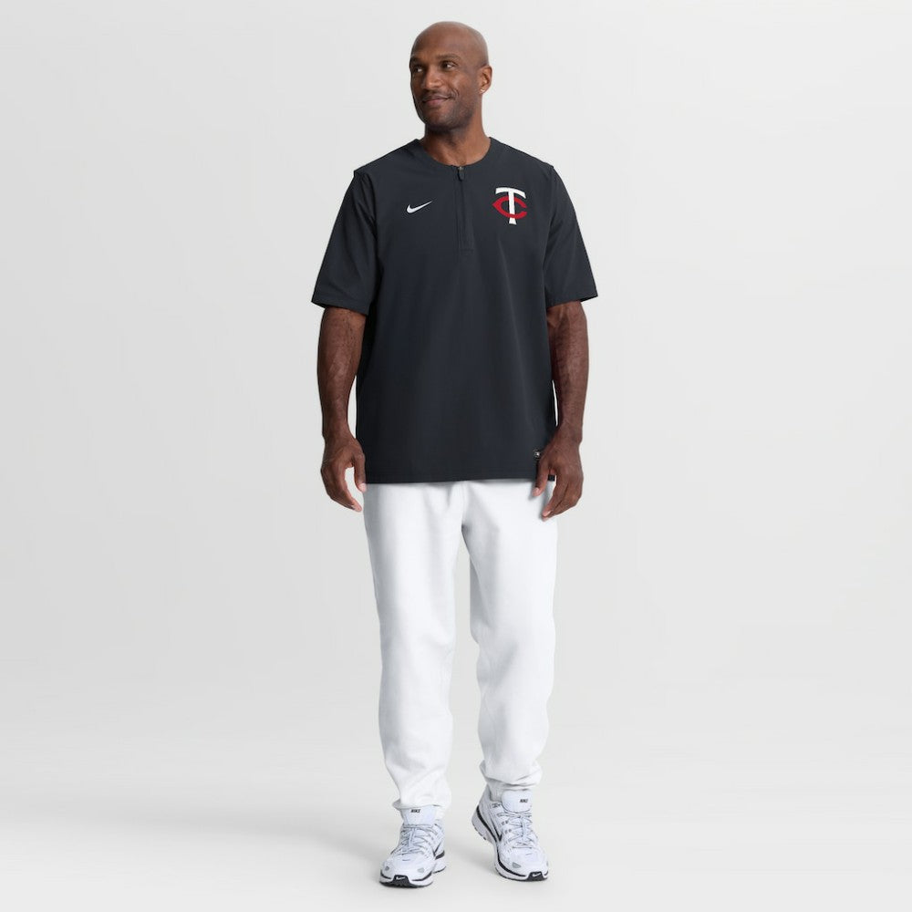 Minnesota Twins Authentic Collection Dri-FIT Quarter-Zip Windshirt Navy | Nike