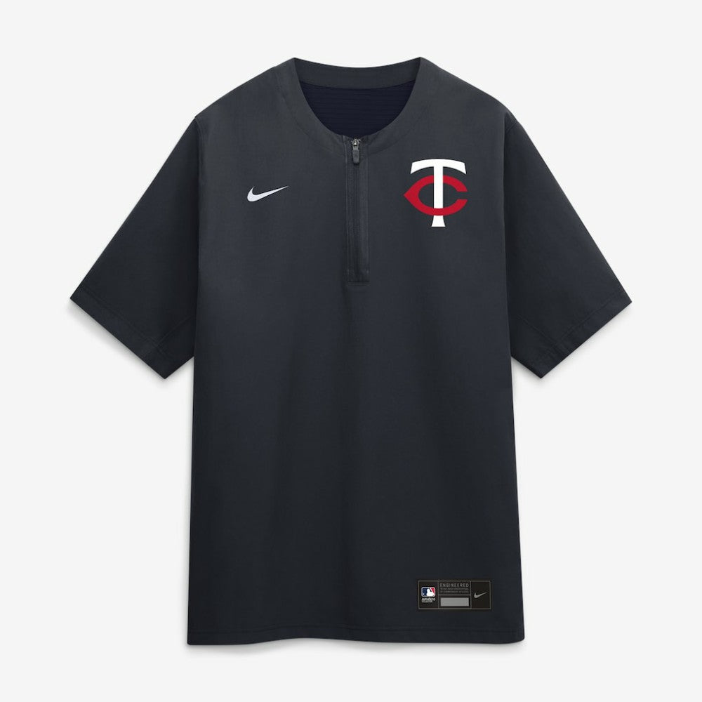 Minnesota Twins Authentic Collection Dri-FIT Quarter-Zip Windshirt Navy | Nike