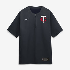 Minnesota Twins Authentic Collection Dri-FIT Quarter-Zip Windshirt Navy | Nike