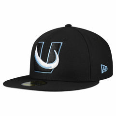 Utah Mammoth New Era Team Secondary 59FIFTY Fitted Hat Black