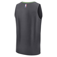 Minnesota Timberwolves Fastbreak Custom Jersey - Statement Edition - Anthracite