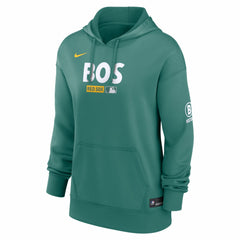 Boston Red Sox Women's Authentic Collection City Connect Therma Hoodie Green | Nike