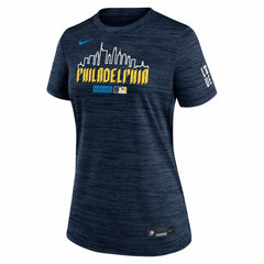 Philadelphia Phillies Women's Authentic Collection City Connect Velocity Dri-FIT T-Shirt Navy | Nike