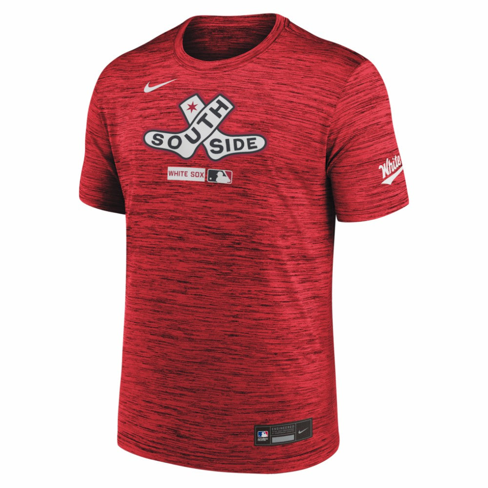 Chicago White Sox Authentic Collection City Connect Velocity Dri-FIT T-Shirt Red | Nike