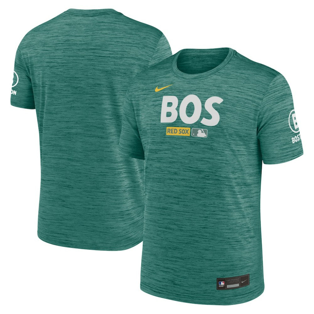 Boston Red Sox Authentic Collection City Connect Velocity Dri-FIT T-Shirt Green | Nike