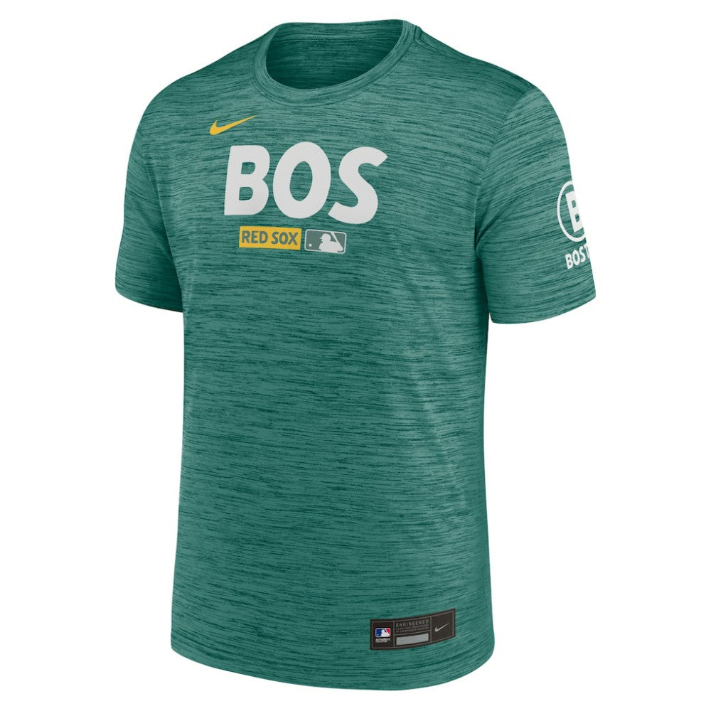 Boston Red Sox Authentic Collection City Connect Velocity Dri-FIT T-Shirt Green | Nike