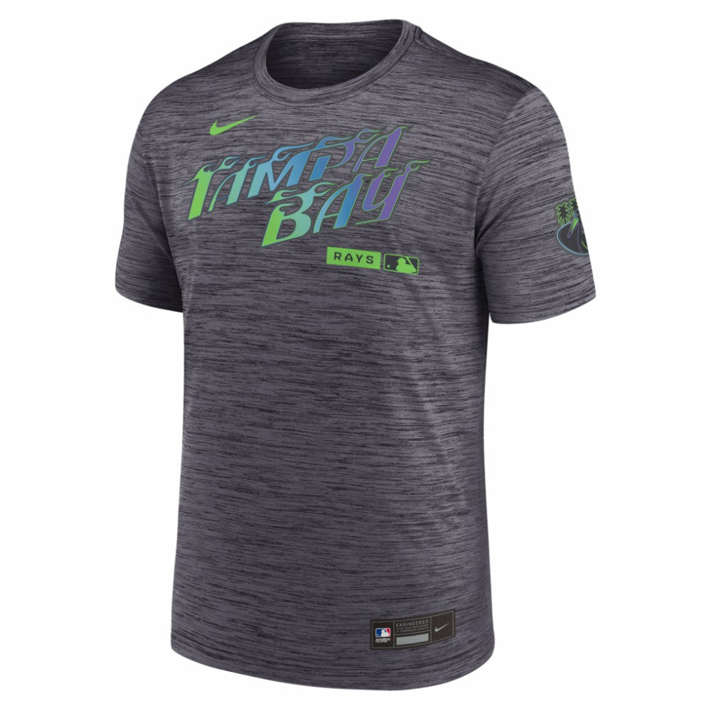Tampa Bay Rays Authentic Collection City Connect Velocity Dri-FIT T-Shirt Black | Nike