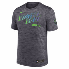 Tampa Bay Rays Authentic Collection City Connect Velocity Dri-FIT T-Shirt Black | Nike