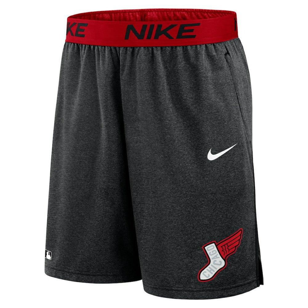 Chicago White Sox Authentic Collection City Connect Dri-FIT Knit Shorts Black | Nike