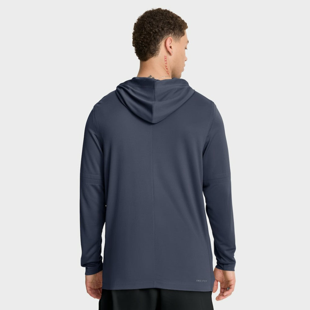 Los Angeles Dodgers City Connect Dri-FIT Long Sleeve Hooded T-Shirt Navy | Nike