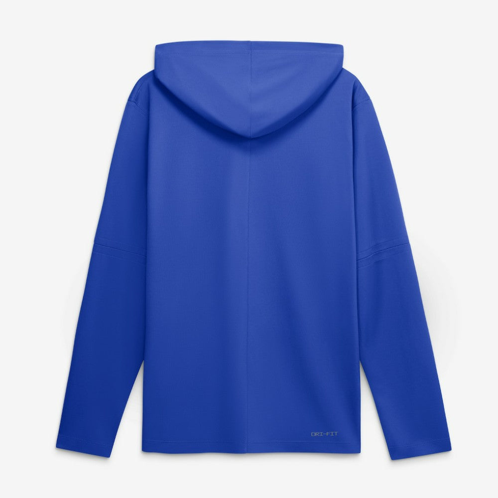 Detroit Tigers City Connect Dri-FIT Long Sleeve Hooded T-Shirt Royal | Nike