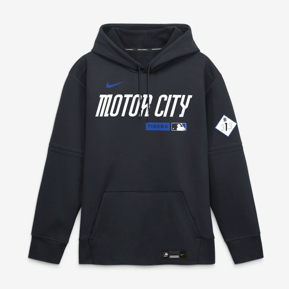 Detroit Tigers Authentic Collection City Connect Therma-FIT Hoodie Navy | Nike
