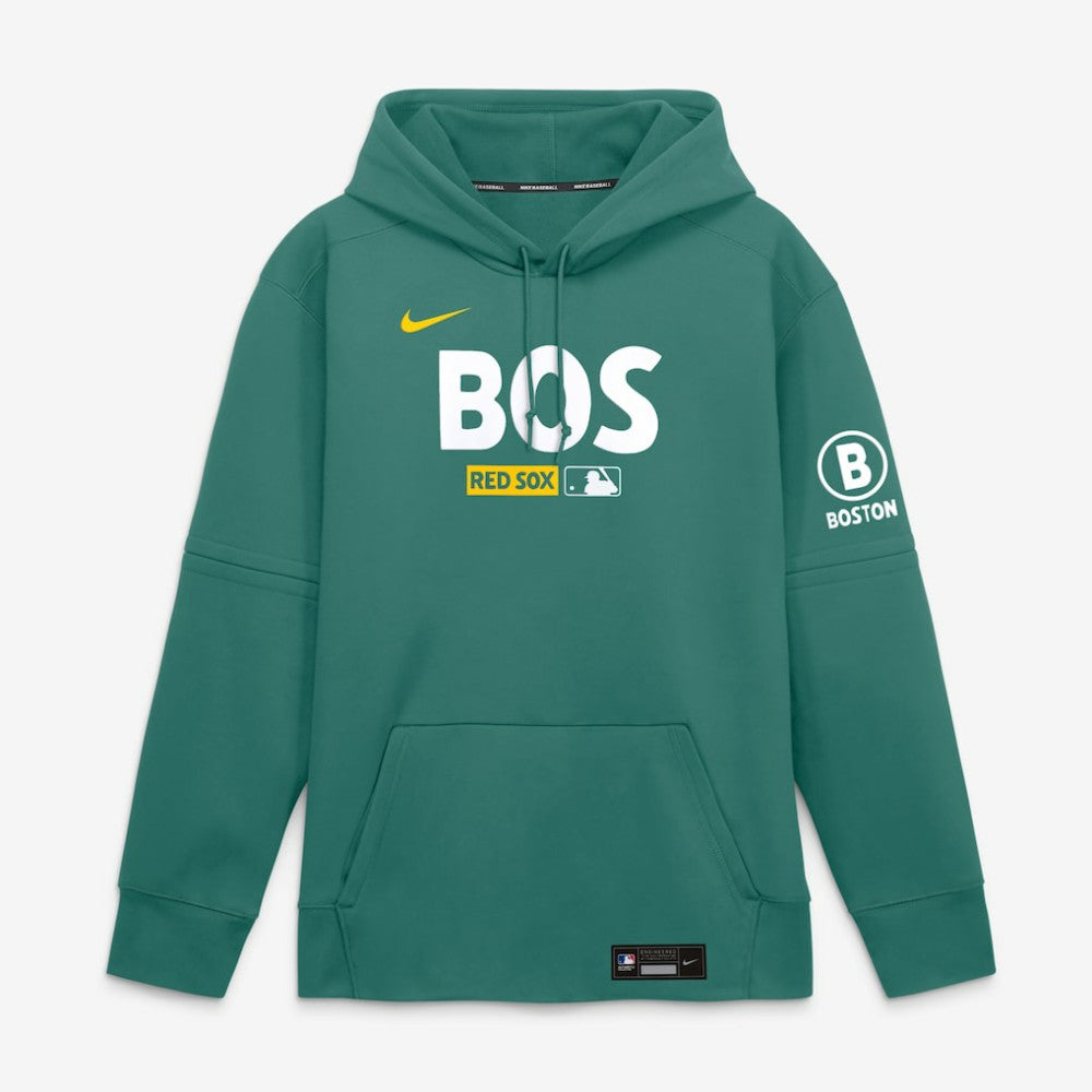 Boston Red Sox Authentic Collection City Connect Therma-FIT Hoodie Green | Nike