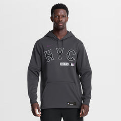 New York Mets Authentic Collection City Connect Therma-FIT Hoodie Anthracite | Nike