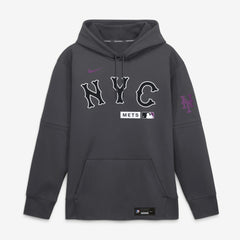 New York Mets Authentic Collection City Connect Therma-FIT Hoodie Anthracite | Nike