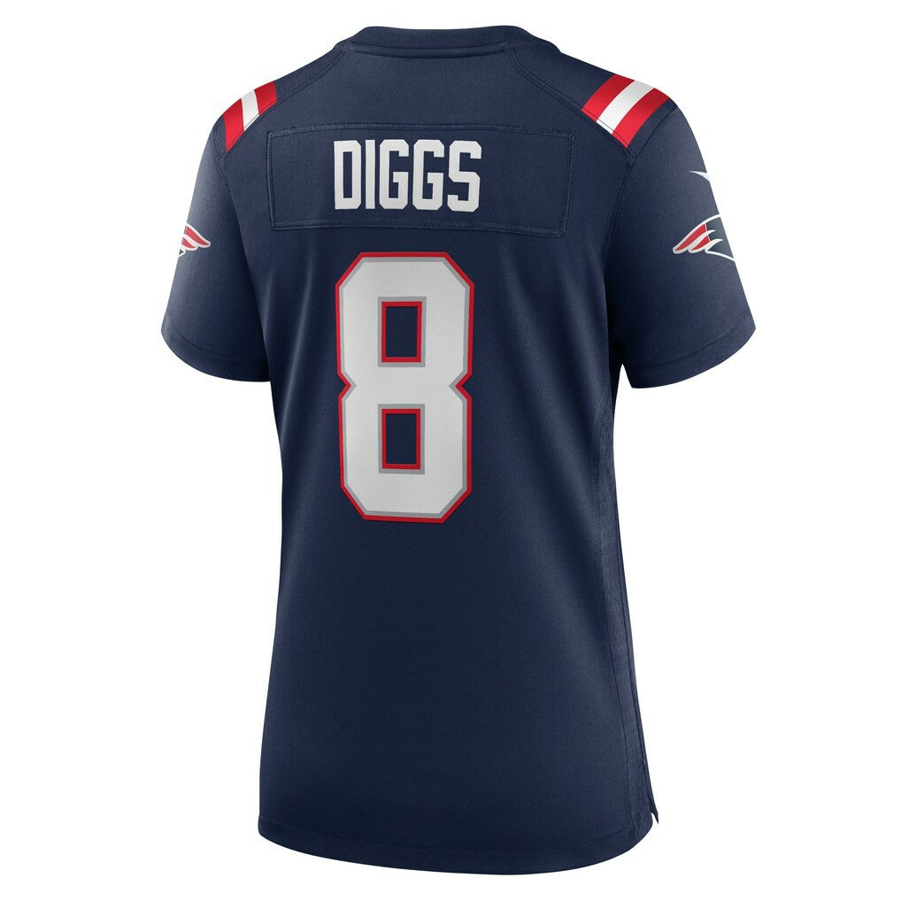 Stefon Diggs New England Patriots Women's Game Jersey - Navy