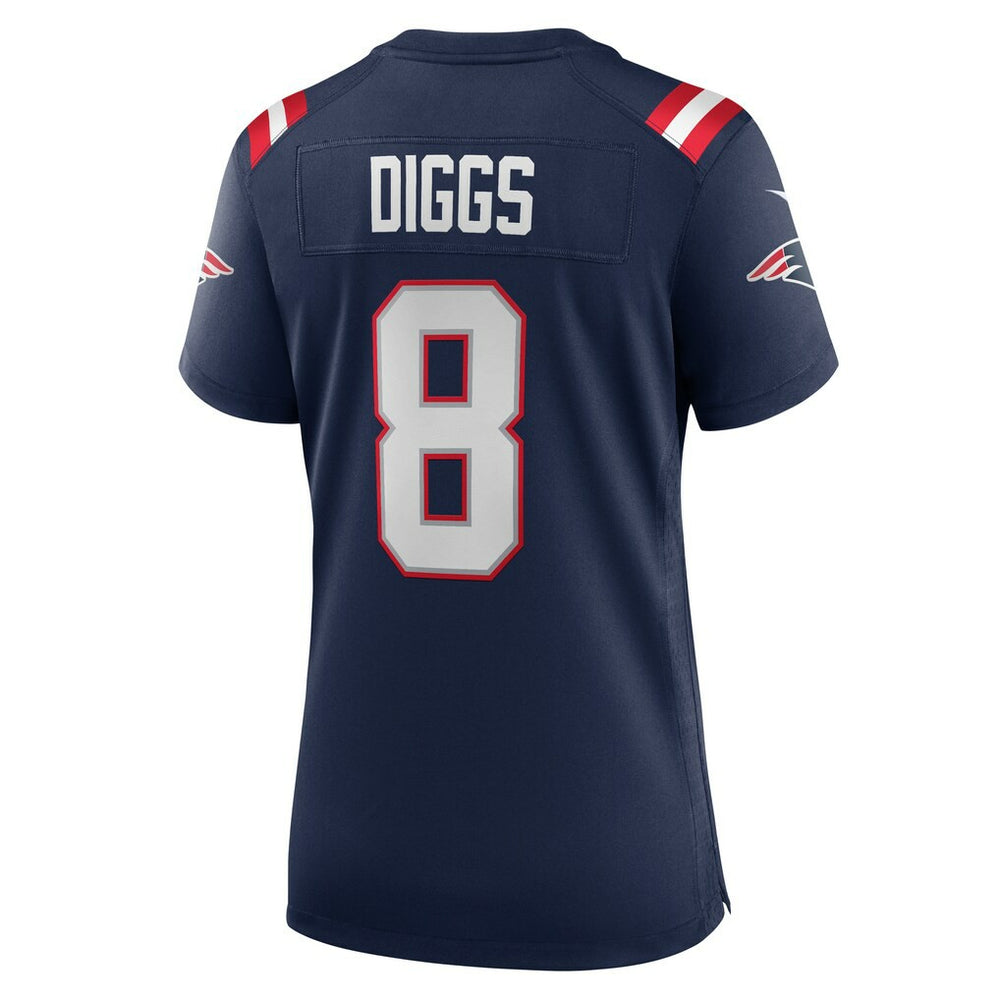 Stefon Diggs New England Patriots Women's Game Jersey - Navy