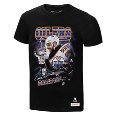 Leon Draisaitl Edmonton Oilers Mitchell & Ness 2.0 Player Graphic T-Shirt Black